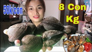 🇯🇵Ăn Sò Huyết Khổng Lồ Xào Me - Chua Chua Cay Cay Bao Phê Đầu Lưỡi - Cuộc Sống Ở Nhật#138