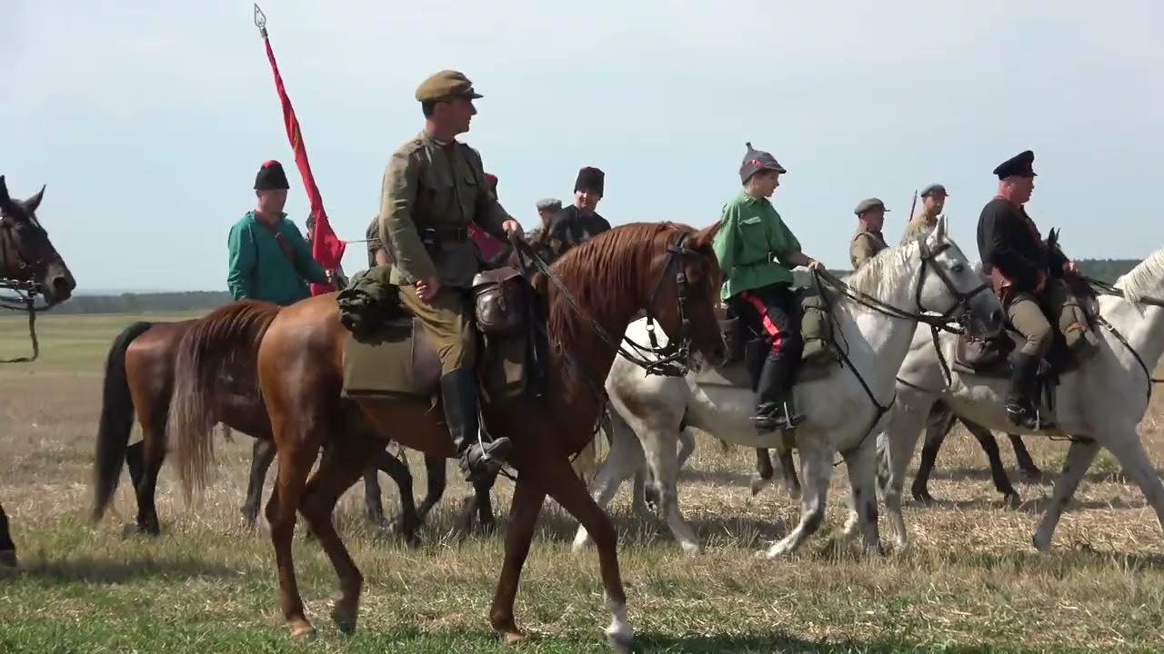 105 rocznica bitwy pod Komarowem.  Rekonstrukcja historyczna bitwy z 1920 r.  Komarów 2025