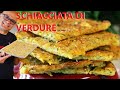 Schiacciata croccante di verdure  ricetta della schiacciata