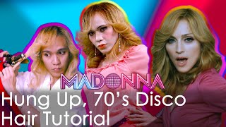 How I achieved Madonna's iconic hairstyle from "Hung Up"