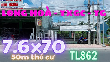 MS339 ( ĐÃ BÁN ) Bán căn nhà cấp 4 mặt tiền TL862 gần bệnh viện Gò Công TG