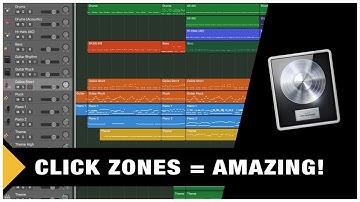 Logic Pro X Tutorial - Click Zones (Pro Tip)