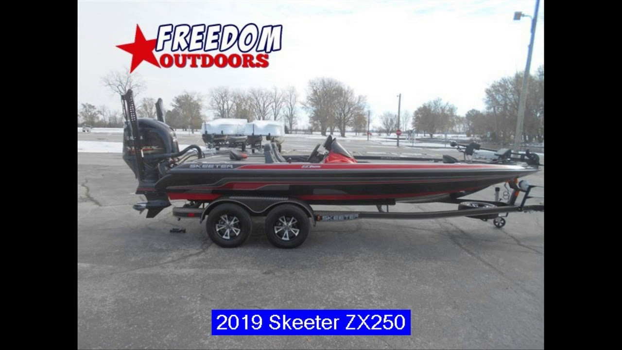 2019 SKEETER ZX250 Stock Number SK9DG YouTube