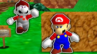 Mario 64 But an AI HUNTS ME