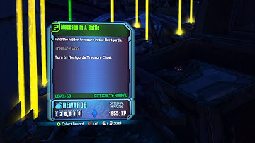 Borderlands 2 - The Rustyards Message In a Bottle Walkthrough