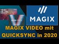 MAGIX Video mit QuickSync in 2020 ✅ - Video Deluxe   Video Pro X