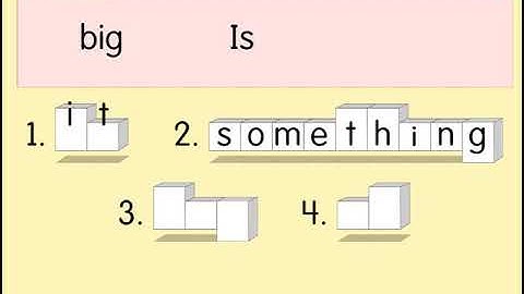 Three Little Plays: Guess, Guess Word Shapes
