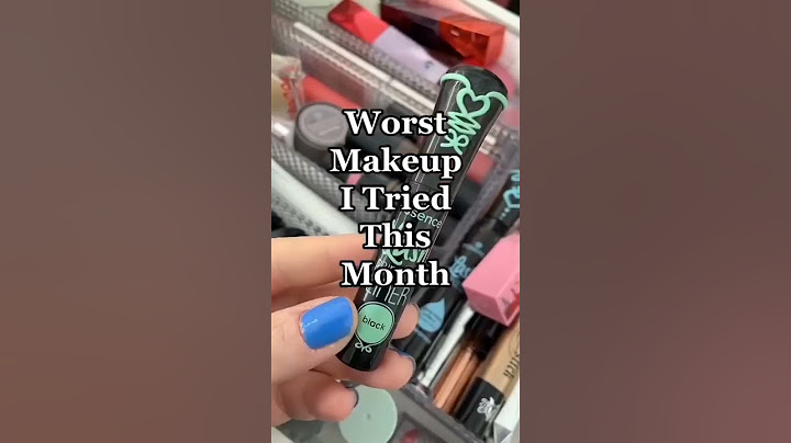Worst makeup I tried this month #shorts #makeup