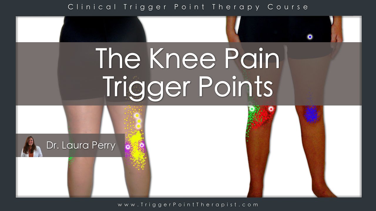 The Knee Pain Trigger Points - YouTube