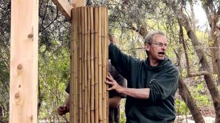 How to Install a Framed Bamboo Friendly Fence