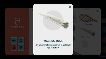 Creatures of the Deep - Walrus Tusk