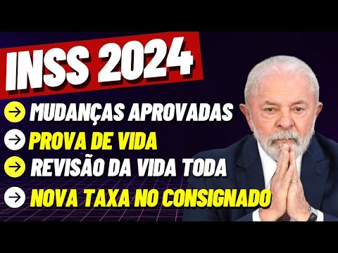 🚨ATENÇÃO APOSENTADOS e PENSIONISTAS do INSS: LULA ANUNCIA 3 NOVIDADES para 2024!