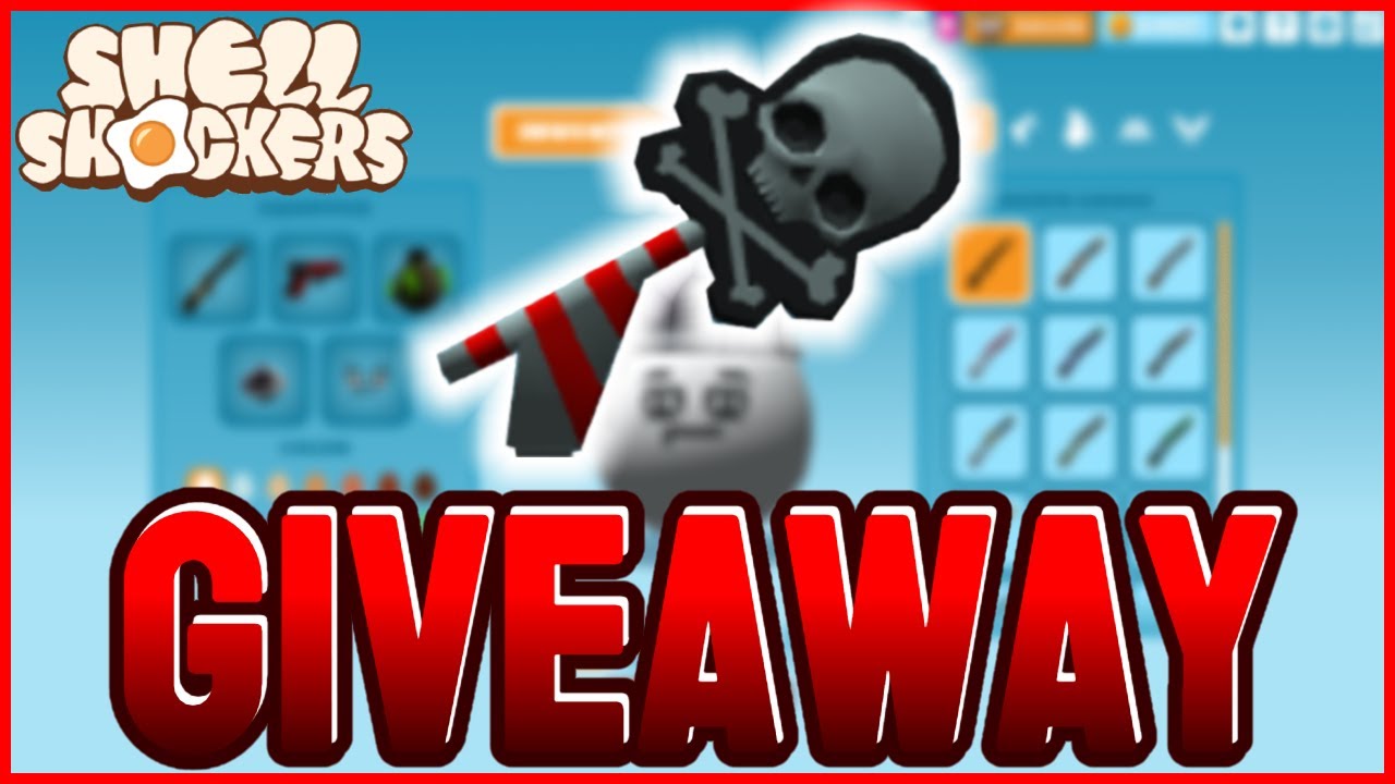 Skull Wand Pistol Giveaway! Shell Shockers! YouTube