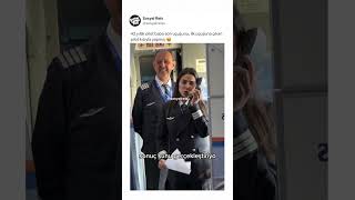 42 Yıllık Pilot Baba Son Uçuşunu, Ilk Uçuşuna Çıkan Pilot Kızıyla Yapmış