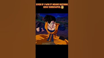 Even If I Win It Means NothingHow Sorrowful?#knockout #sparkingzero #crashout