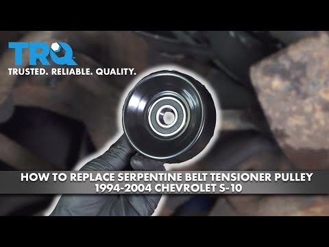 How to replace Serpentine Belt Tensioner Pulley 1994-2004 Chevrolet S10