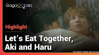 Aki & Haru get drunk and sleep together in Japanese BL movie 'Let's Eat Together, Aki and Haru'