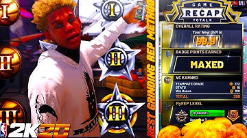 FIRST 99.9 OVR 2-WAY 3-LEVEL SCORER SHOOTING GUARD IN NBA2K20!