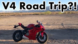 Ducati Panigale V4 road trip?! Let's go to Texas!