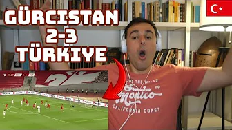 İNANILMAZ MAÇ!!!  🇬🇪 GÜRCİSTAN 2-3 TÜRKİYE 🇹🇷 İTALYAN TEPKİSİ