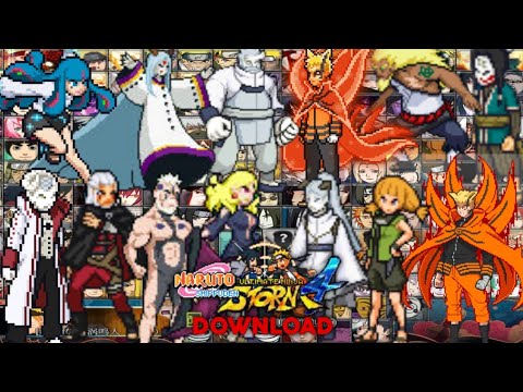 NARUTO STORM 4 MUGEN 200 CHARACTERS (size 2GB) (Android) APK OFFLINE [DOWNLOAD]