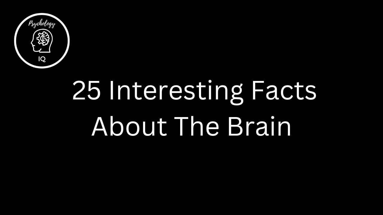 25 Interesting Facts About The Brain - YouTube