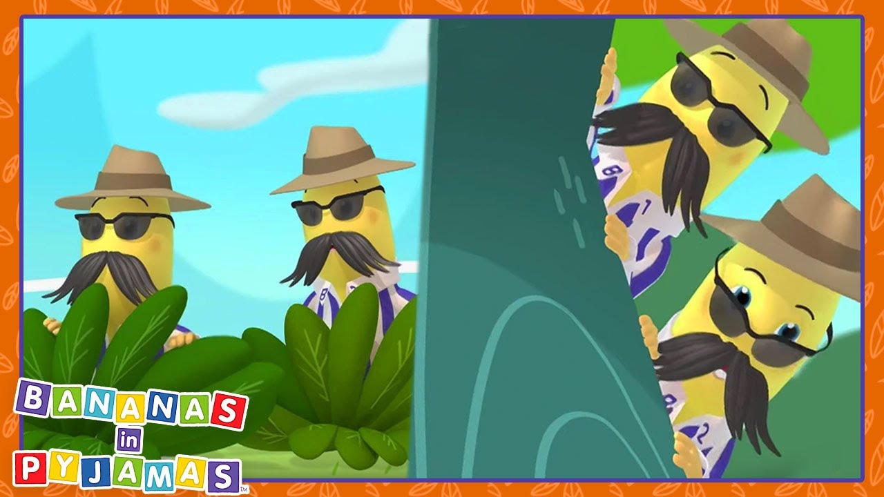 SECRET Bananas Cartoons for kids Bananas In Pyjamas YouTube