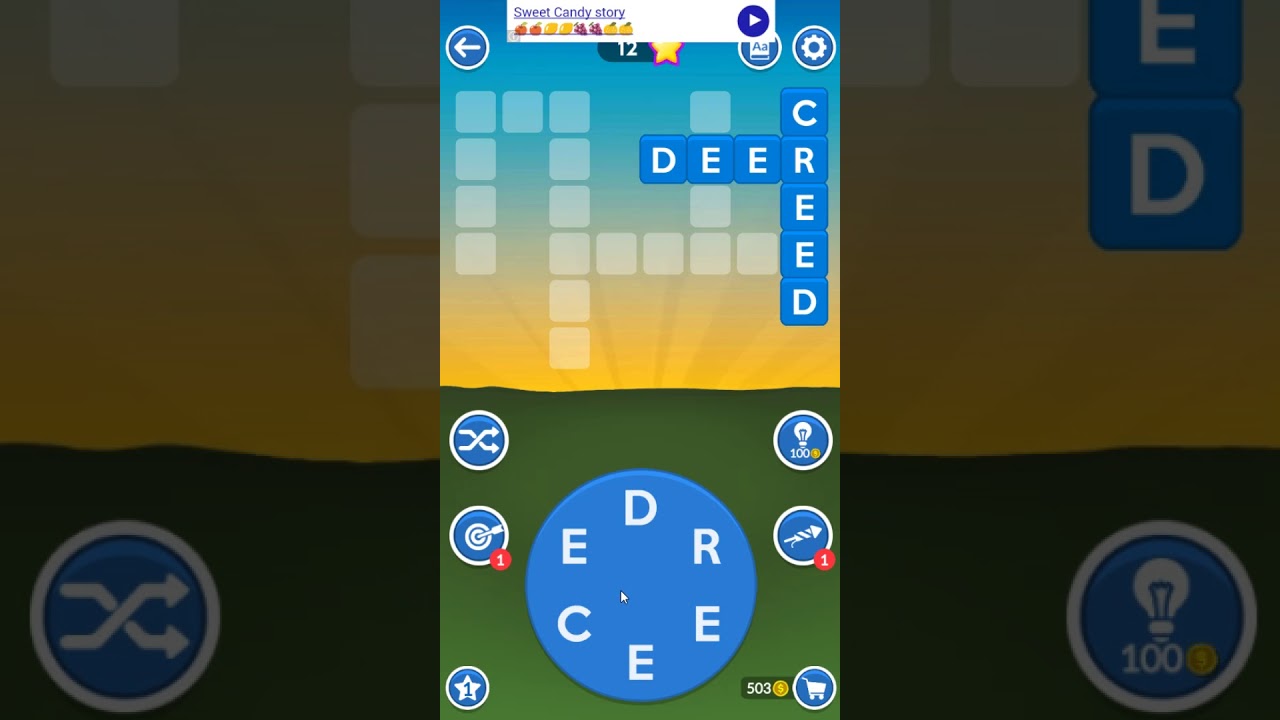 Word Toons level 108