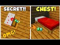 4 Ways to HIDE Your CHEST in Minecraft! | @CubiusMC