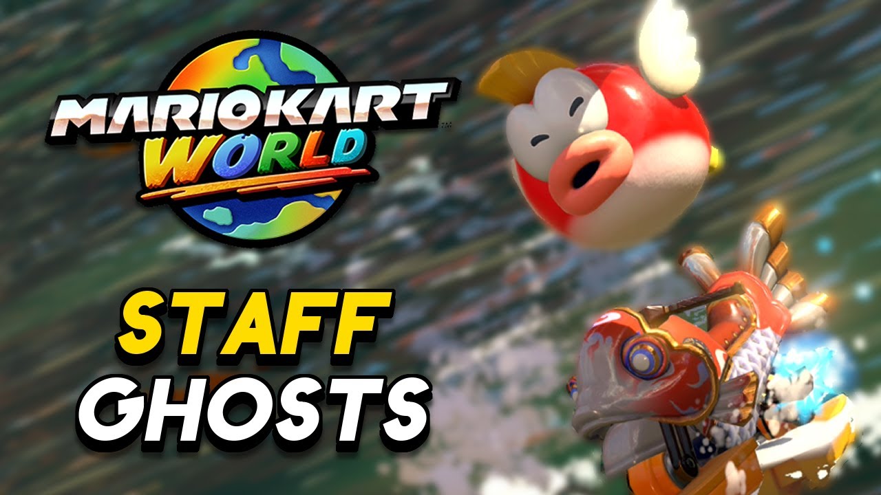 ALL Mario Kart World Staff Ghosts