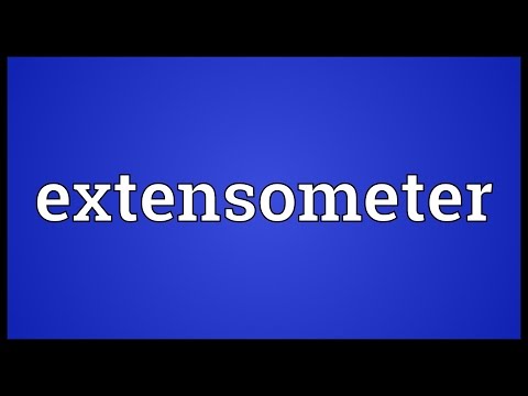 Header of extensometer
