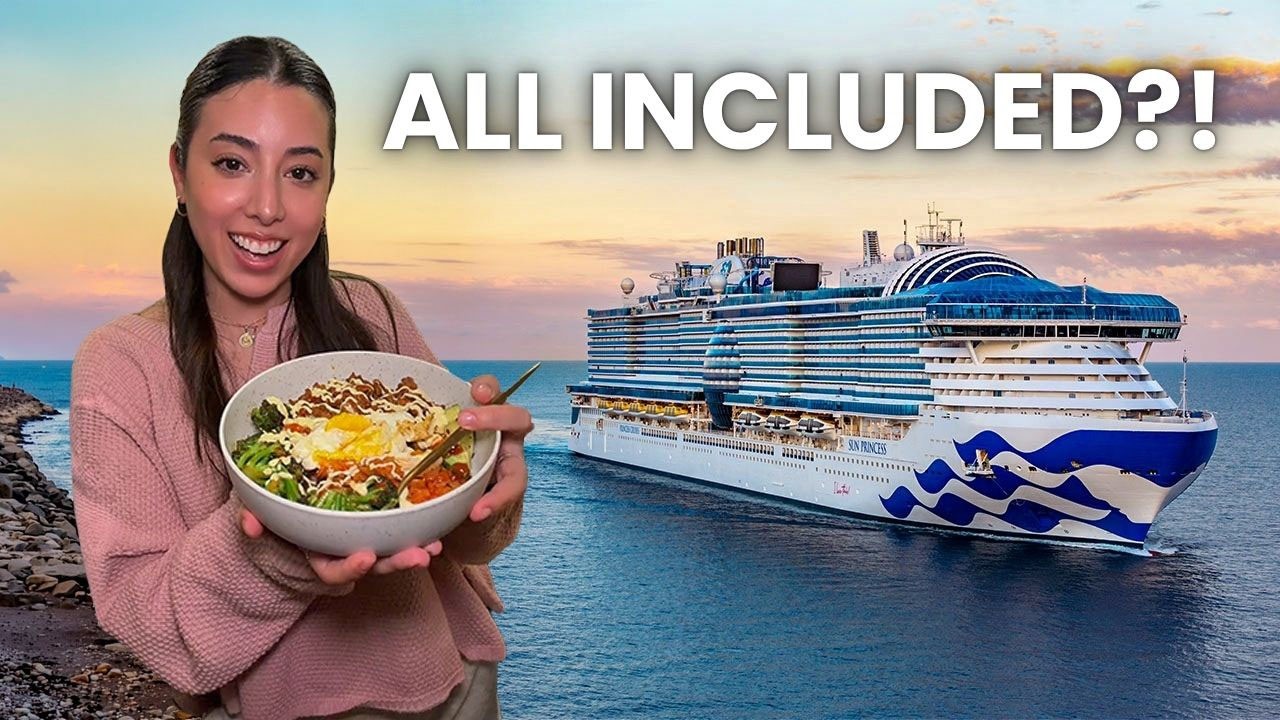 We Ate EVERYTHING Included on the Sun Princess (Honest Food Review)