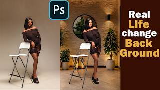 Photoshop Tutorial | Realistic Background Replacement Technique