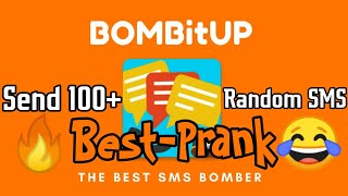 SMS Bomber Prank with BOMBitUp- Send 100+ Random Messages to anyone & irritate them!😂🔥 #Shorts screenshot 4