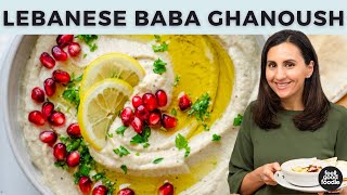 How to Make Baba Ghanoush | Lebanese Eggplant Dip
