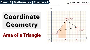 Coordinate Geometry - Area of a Triangle 🌟 Class 10 Maths Chapter 7 🌟 CBSE, NCERT 🎯