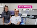 Teeth Whitening! Zoom! In-chair bleaching at the dentist&#39;s office!