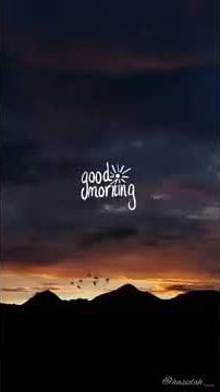 Story wa good morning