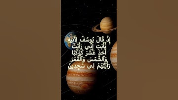 محمد صديق المنشاوي - سورة يوسف - الآية ٤
