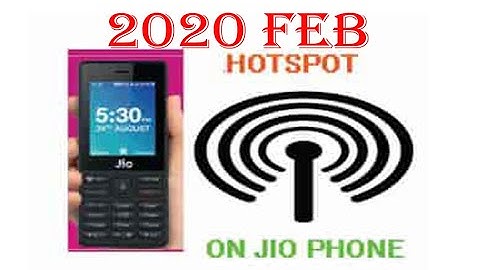 Install Hotspot/Omnisd in Jio Phone 2020| Latest Tricks| 100% working with QFIL Flash Tool.