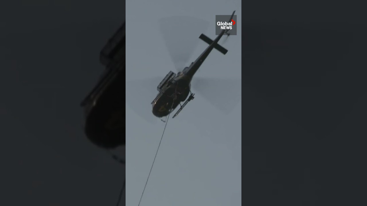 Helicopter crashes fighting Nova Scotia wildfire, pilot conscious Helicopter crashes fighting Nova Scotia wildfire, pilot conscious