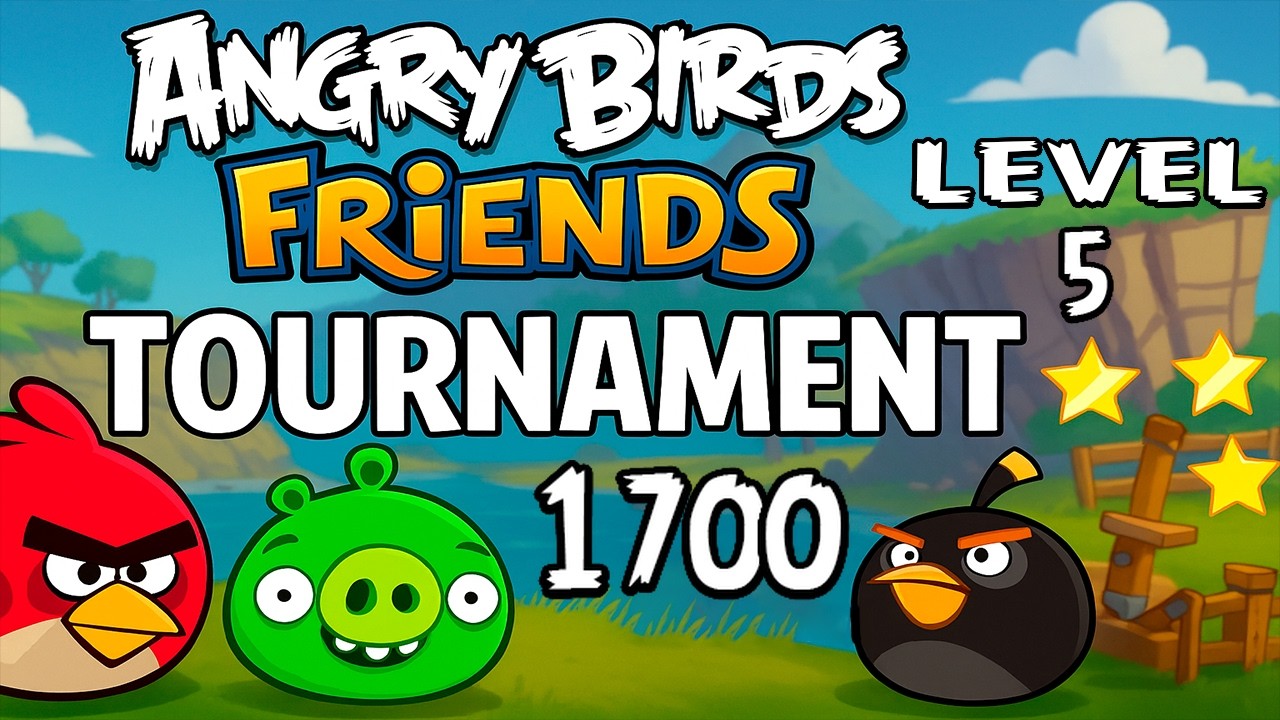 Angry Birds Friends Level 5 Tournament 1700 - MAX SCORE Strategy (12.02.2026) Power-Ups