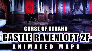 Beneos Battlemaps: Curse of Strahd - Castle Ravenloft 2F