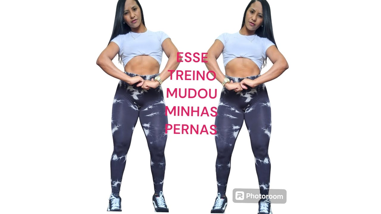 Esse treino Mudou minhas pernas 🦵pernas gigantes 10 #treino #em #casa