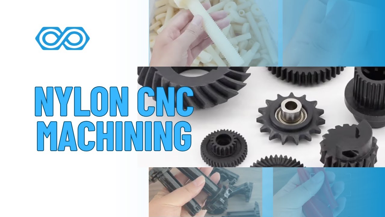Nylon cnc machining - YouTube