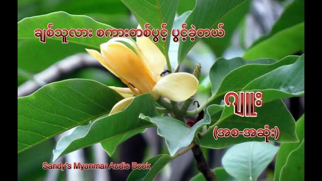 ချစ်သူလား စကားတစ်ပွင့်ပွင့်ခဲ့တယ် (ဂျူး) (စ-ဆုံး)