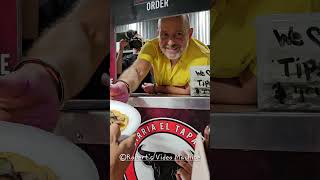 Steve Hilton Handing Out Tacos East LA Block Party