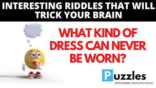 Interesting Riddles That will Trick your Brain - Puzzles