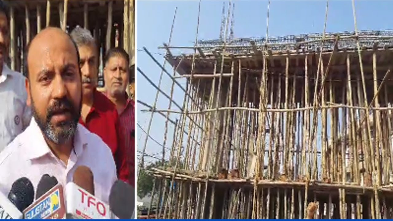 Hari Market Traders Protest Against Slow Pace Of Gate Construction