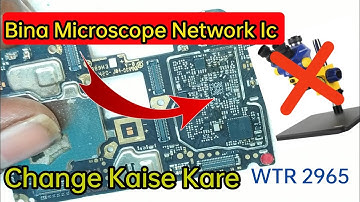 Redmi 8A No Service  Problem Solution | Redio Off | WTR 2965 IC Change kaise kare